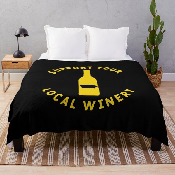 Item preview, Support Your Local Winery Iowa designed and sold by fearcity.