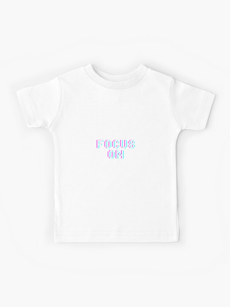 Productos lácteos Destrucción Conflicto focus on enjoying every moment" Kids T-Shirt for Sale by Purple-Pheonix |  Redbubble