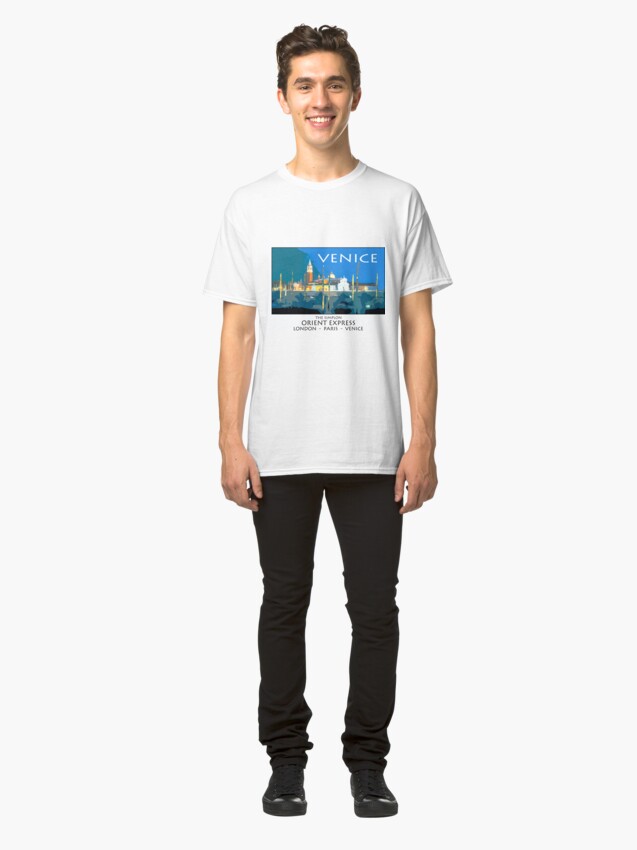 Alternate view of Vintage travel poster - Venice Classic T-Shirt