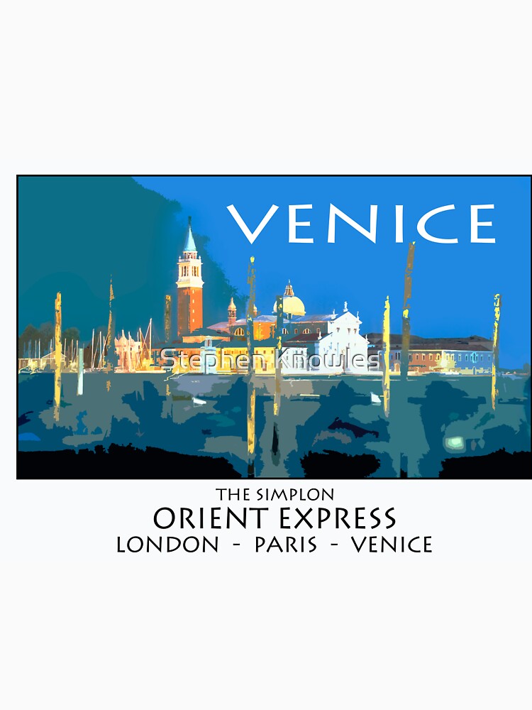 Vintage travel poster - Venice by stephenknowles