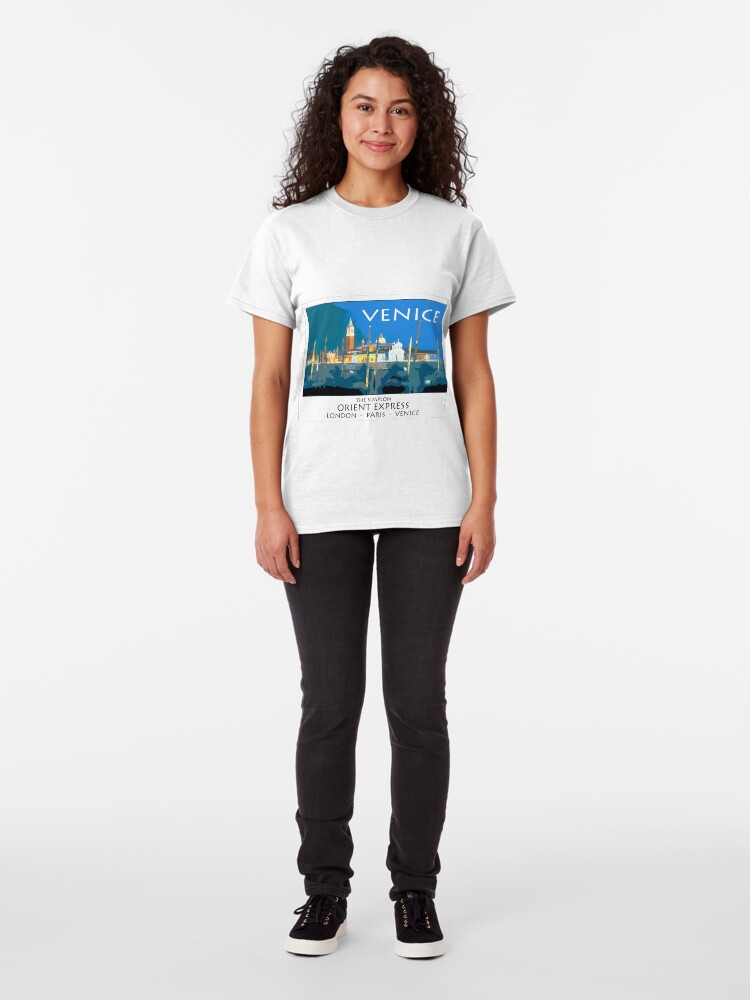 Alternate view of Vintage travel poster - Venice Classic T-Shirt