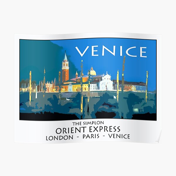 Vintage travel poster - Venice Poster