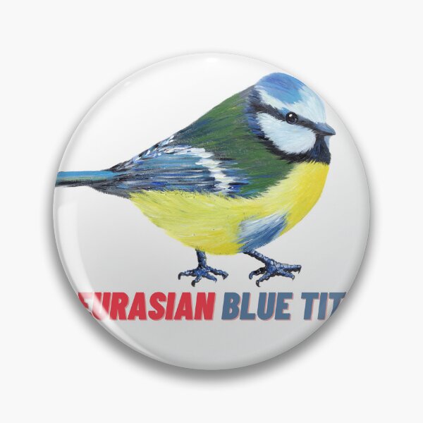 Item preview, Eurasian Blue Tit designed and sold by Roy & Tiffany.