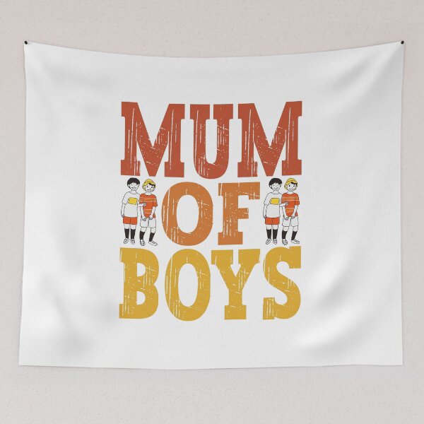 Item preview, Mother's Day Quote - Mum Of Boys designed and sold by kash1mera.