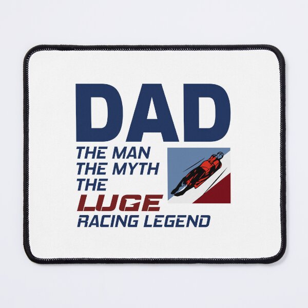 Item preview, Luge Sledding Sledge Race Dad Papa Fathers day designed and sold by TastefulTees.
