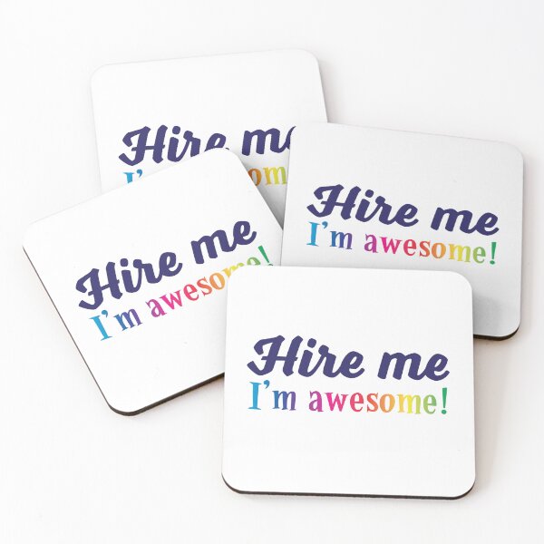 Item preview, Hire Me - I'm Awesome!!  [for job hunter, freelancer, small business owner, solopreneur] designed and sold by Maren Frances.
