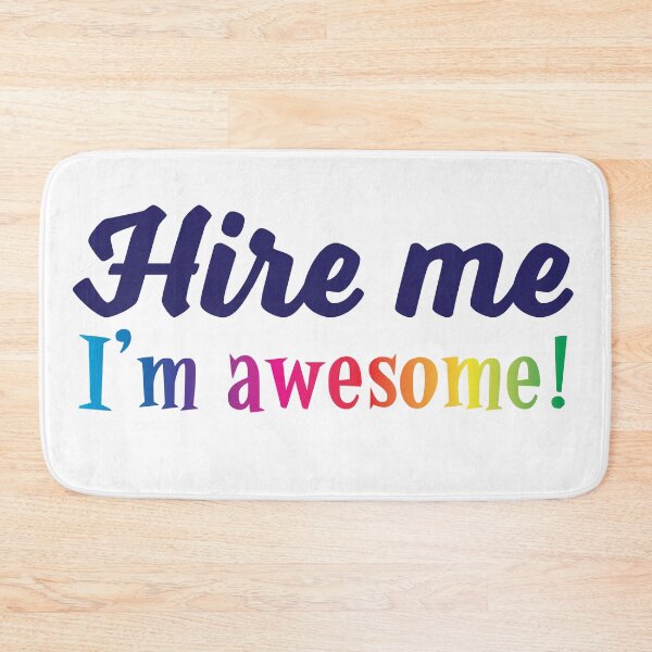 Item preview, Hire Me - I'm Awesome!!  [for job hunter, freelancer, small business owner, solopreneur] designed and sold by Maren Frances.
