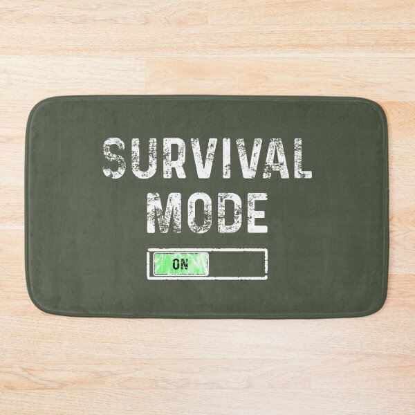 Item preview, Survival Mode On designed and sold by GrimButterfly.