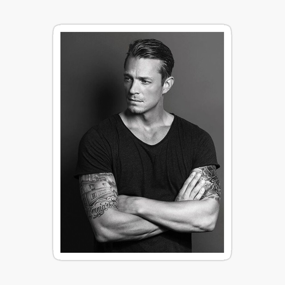 Joel Kinnaman Actor Poster By Ariejan Redbubble