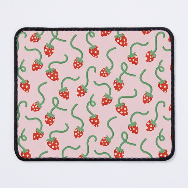 Item preview, Retro Y2K Strawberry Squiggle Repeat Pattern designed and sold by wecouldall-be.