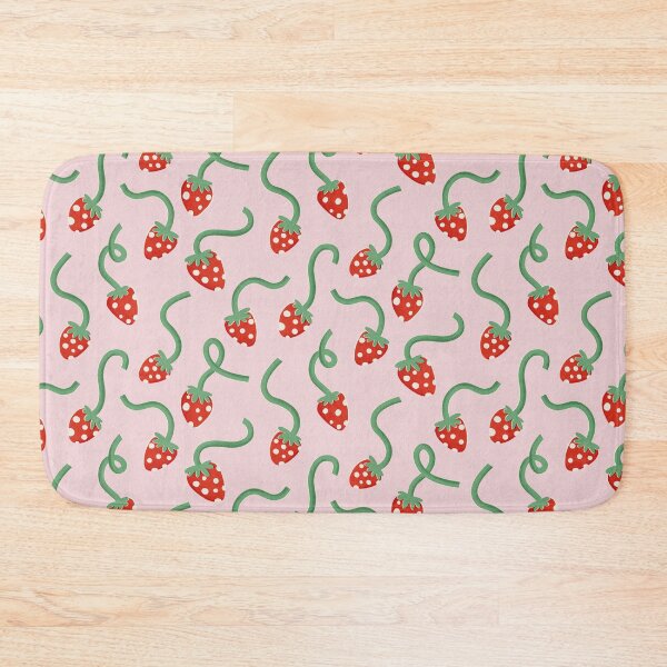 Item preview, Retro Y2K Strawberry Squiggle Repeat Pattern designed and sold by wecouldall-be.
