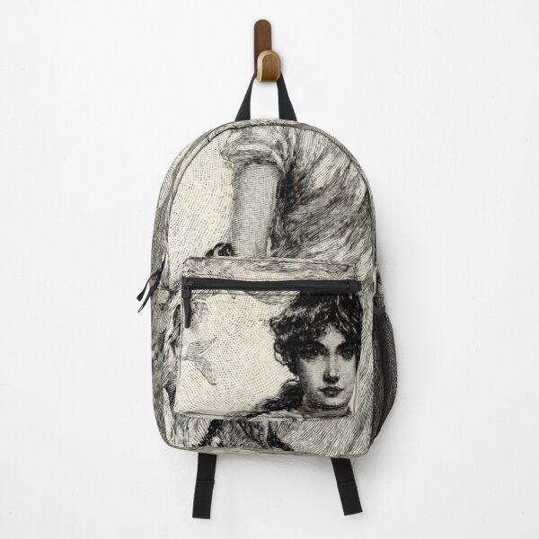 Item preview, Vintage Woman with Tigers designed and sold by IliaLobell.