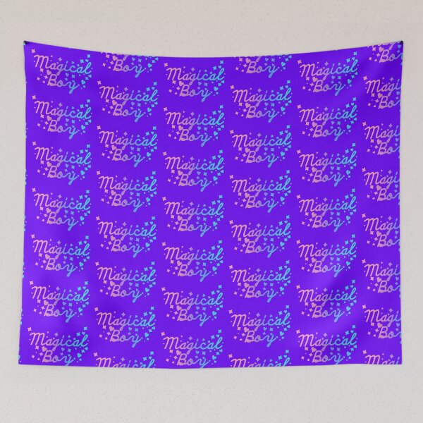 Item preview, Magical Boy Typography | Mahou Shounen Kawaii Aesthetic Art | Sparkles Hearts Stars Rainbows Pastel Cute Gift designed and sold by KarliMakesStuff.