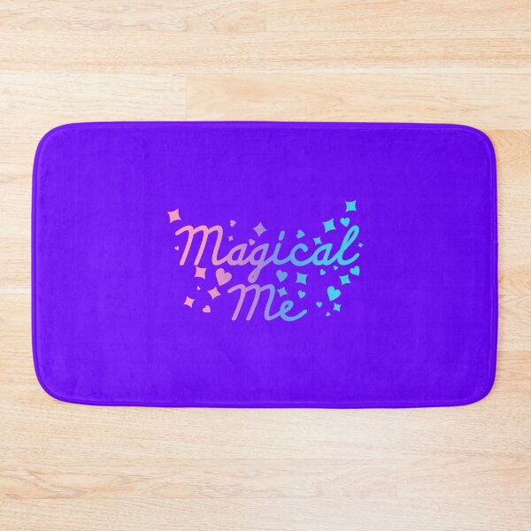 Item preview, Magical Me Typography | Nonbinary Gender Nonconforming Kawaii Aesthetic Art | Sparkles Hearts Stars Rainbows Pastel Cute Gift designed and sold by KarliMakesStuff.