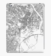 Streets - Tokyo (Black on White) iPad Case/Skin