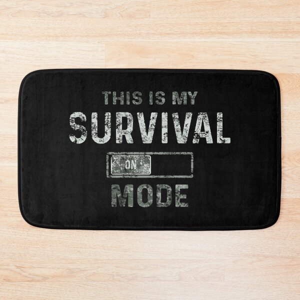 Item preview, Survival Mode On designed and sold by GrimButterfly.