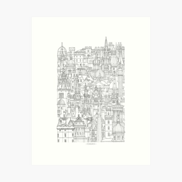 Item preview, Edinburgh, Scotland  designed and sold by rashomonstudio.