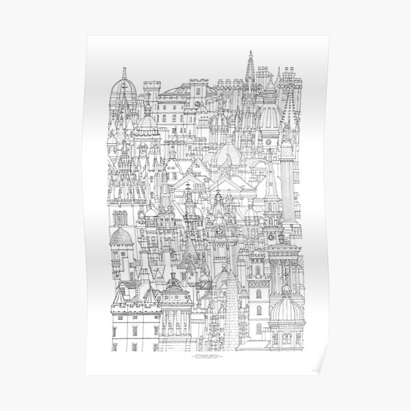 Edinburgh, Scotland Poster