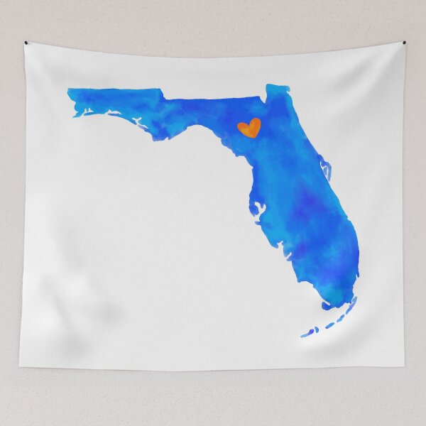 Item preview, Watercolor Gainesville Love on White designed and sold by Katie O'Shaughnessy.