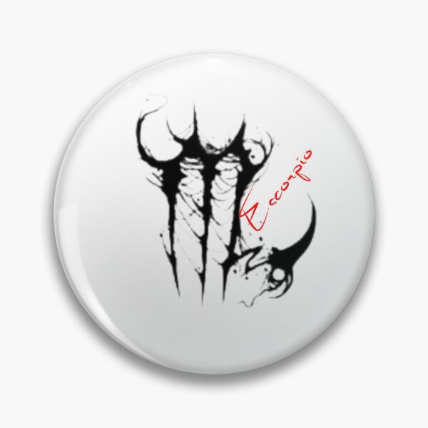 Item preview, tribal scorpio zodiac sign designed and sold by MirallesDiGital.