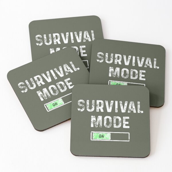 Item preview, Survival Mode On designed and sold by GrimButterfly.