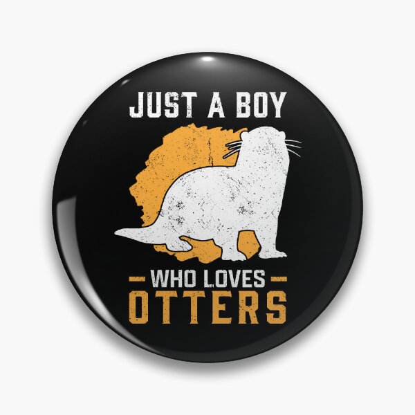 Item preview, Just an otter boy loves otters sea otters designed and sold by madgrfx.