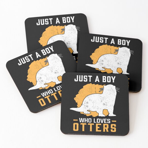 Item preview, Just an otter boy loves otters sea otters designed and sold by madgrfx.