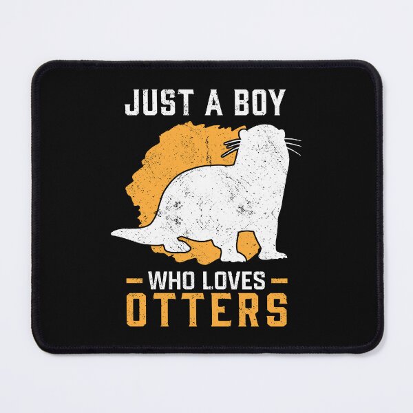 Item preview, Just an otter boy loves otters sea otters designed and sold by madgrfx.