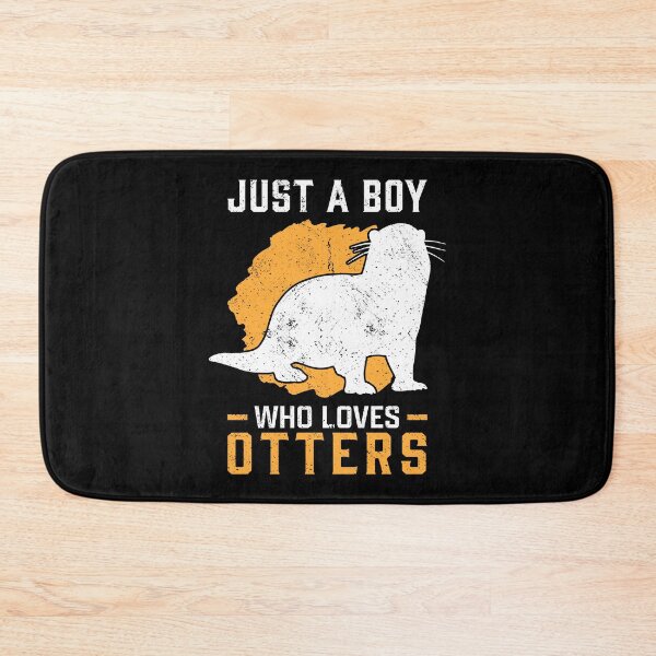 Item preview, Just an otter boy loves otters sea otters designed and sold by madgrfx.