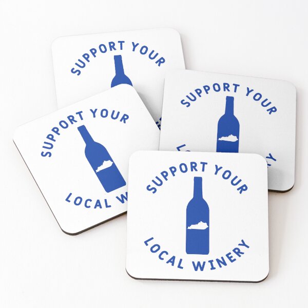 Item preview, Support Your Local Winery Kentucky designed and sold by fearcity.