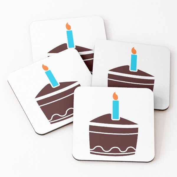 Item preview, Birthday Chocolate Cake With Candle designed and sold by KRStyleClub.