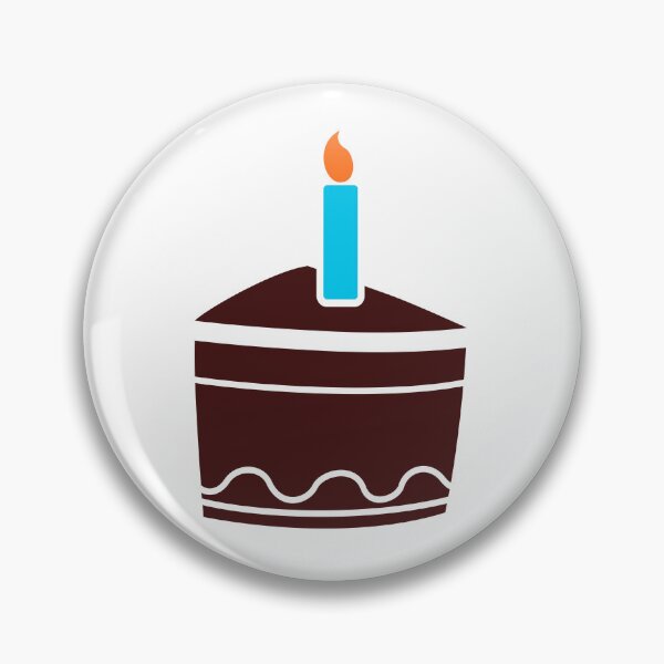 Item preview, Birthday Chocolate Cake With Candle designed and sold by KRStyleClub.