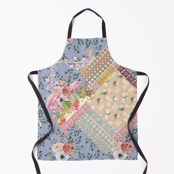 Item preview, Blue vintage patchwork designed and sold by Navitaloves.