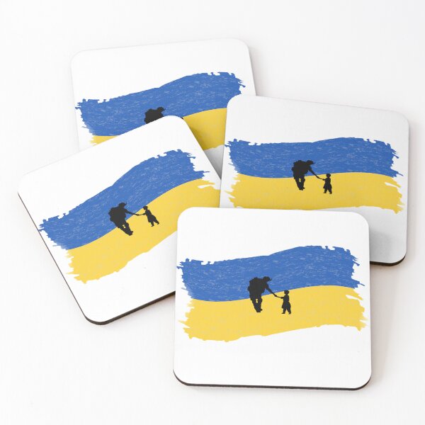 Item preview, Ukrainian soldier with kid designed and sold by Rokas554.