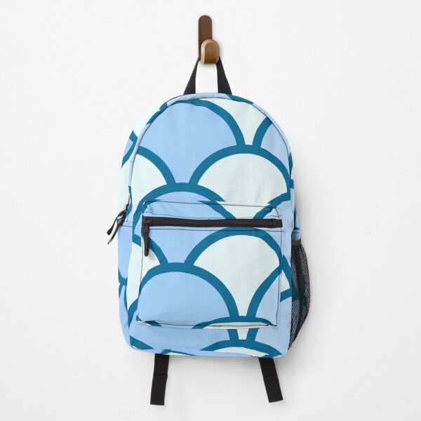 Item preview, Blue Wave Ocean Seamless Pattern designed and sold by pixeldizajn.