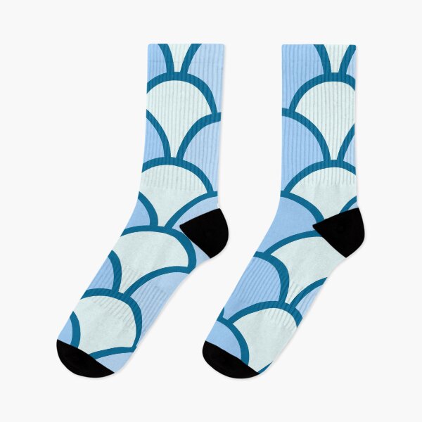 Item preview, Blue Wave Ocean Seamless Pattern designed and sold by pixeldizajn.