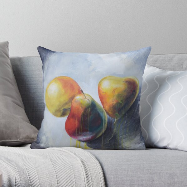 Pears 3 Throw Pillow