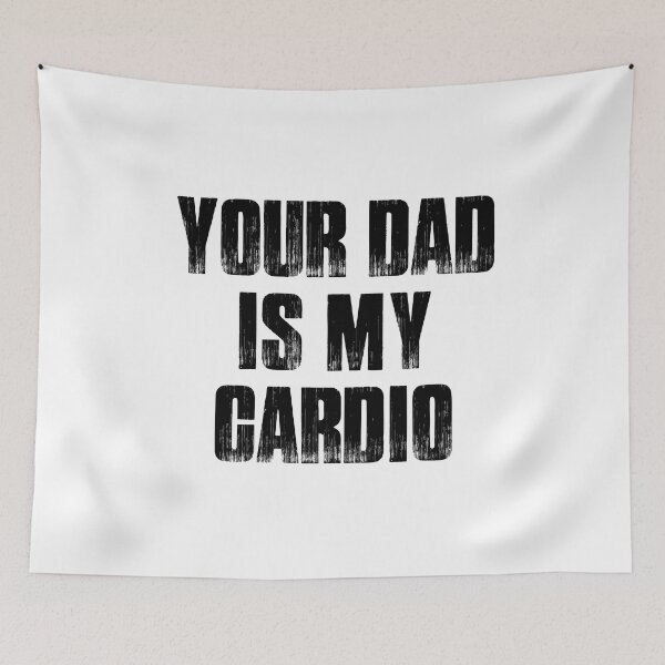 Item preview, Vintage tu papá es mi tipografía de cardio designed and sold by X-Trends.
