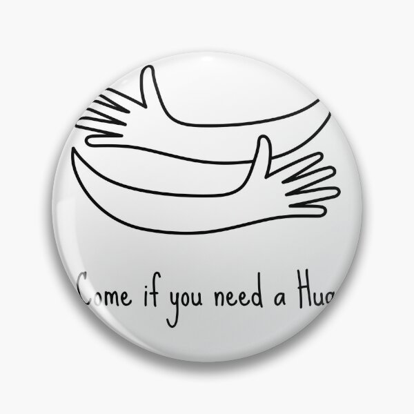 Item preview, FREE HUGS HERE ! Kind reminder for you ❤️ designed and sold by LaylaTheCurly.
