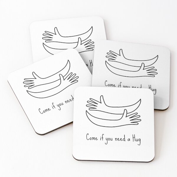 Item preview, FREE HUGS HERE ! Kind reminder for you ❤️ designed and sold by LaylaTheCurly.