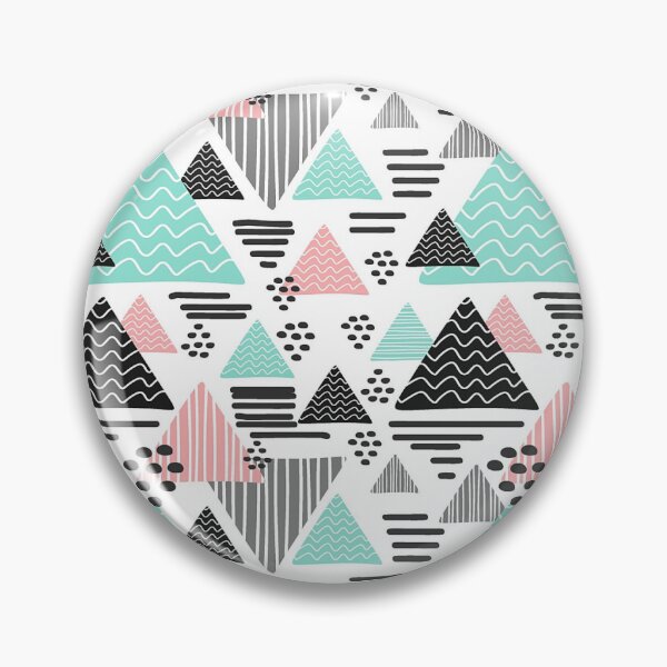 Item preview, Hipster Geometric Hand Drawn Triangle Pattern designed and sold by Sneh Universe.