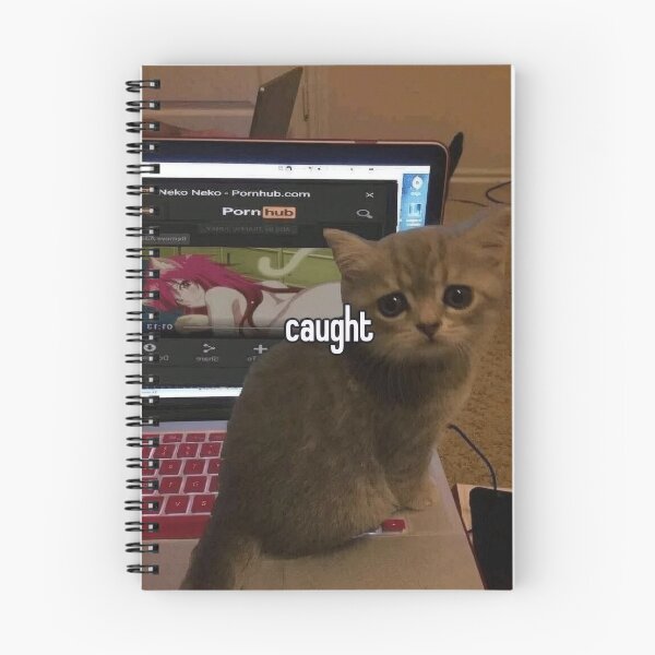 Item preview, Whimsical Little Cat Gets Caught designed and sold by crtstatics.