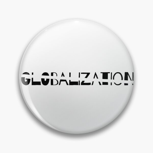 Item preview, end of globalization designed and sold by close-up.biz.
