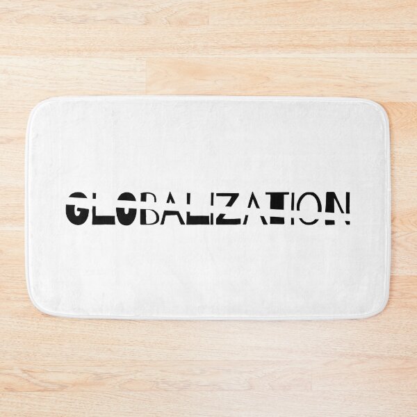 Item preview, end of globalization designed and sold by close-up.biz.
