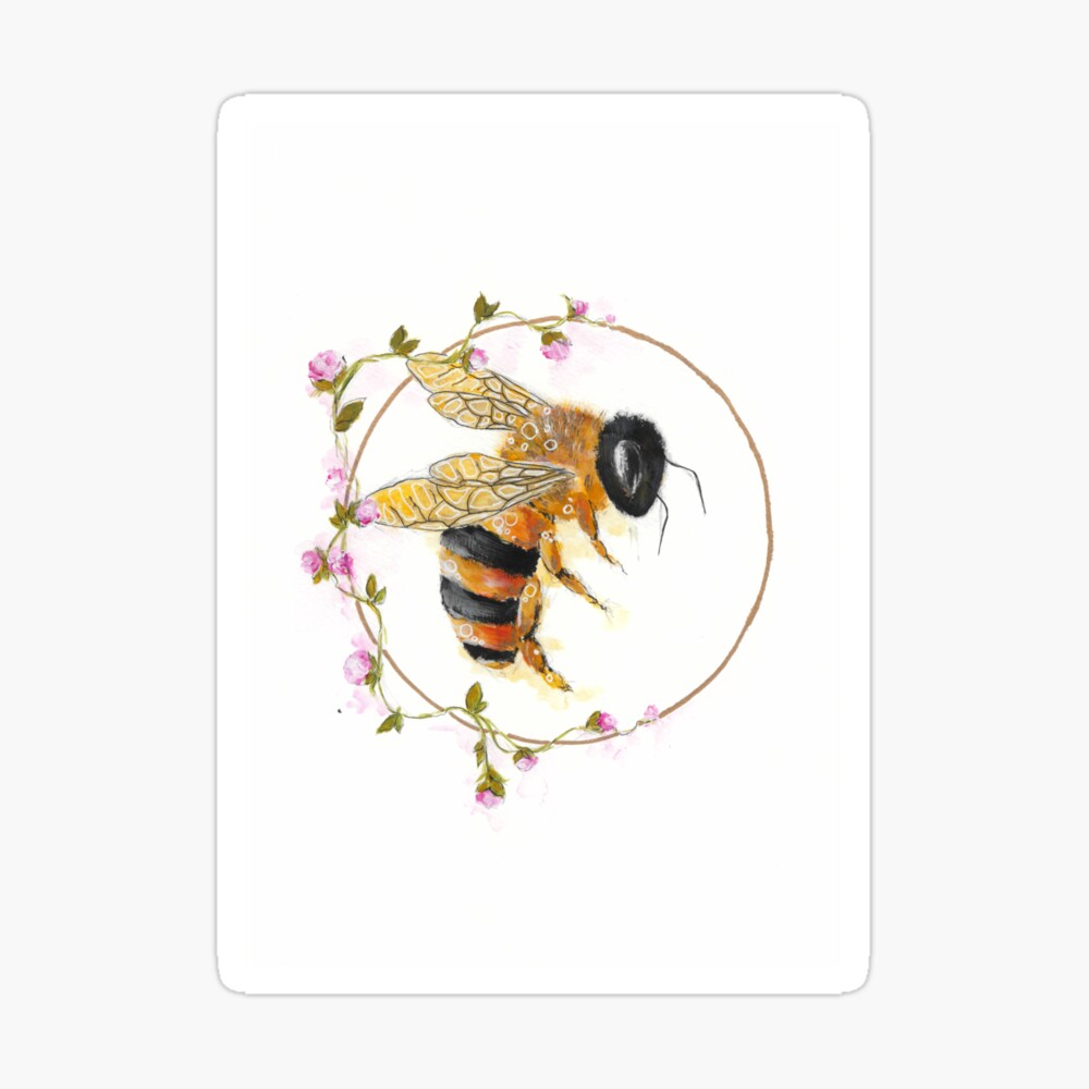 Bee Happy Bumble Bee Bee Lover Bumble Bee Gift Digital Art by JMG Designs -  Fine Art America