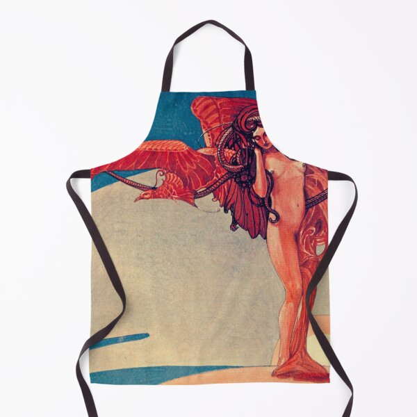 Item preview, Vintage Woman with Snake and Phoenix designed and sold by IliaLobell.