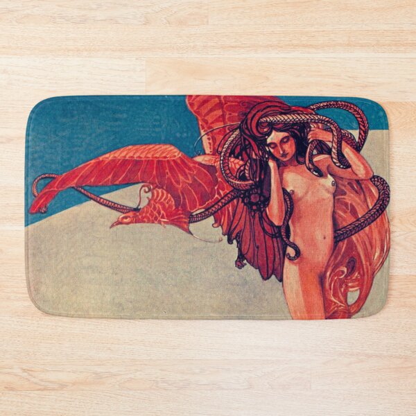 Item preview, Vintage Woman with Snake and Phoenix designed and sold by IliaLobell.
