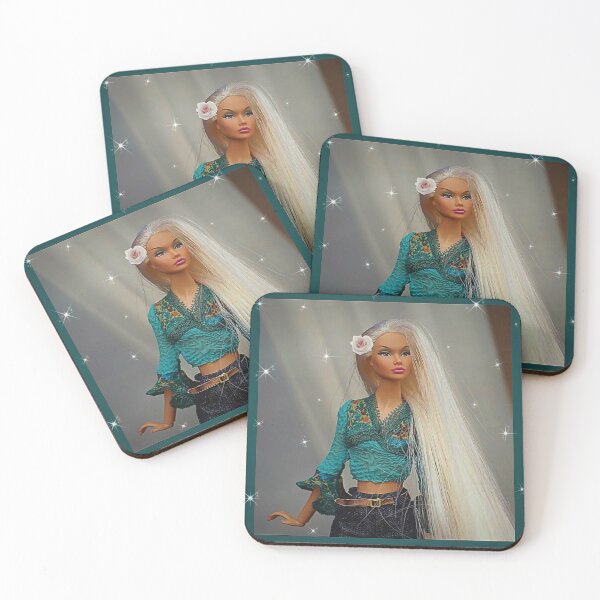 Item preview, POPPY PARKER - PLATINUM BLONDE HAIR CHARM. designed and sold by Irena Vovk Rothschild's ONLINE SHOP.