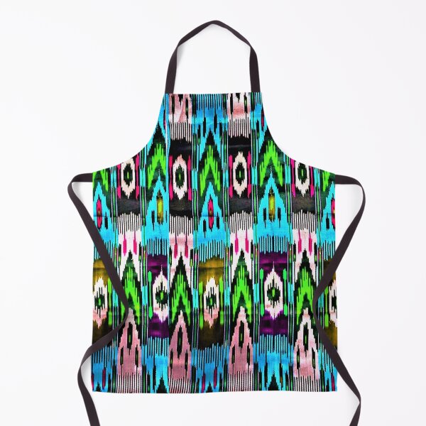 Item preview, The beams Uzbek ikat classical called atlas pattern designed and sold by LeFabriqueOuz.
