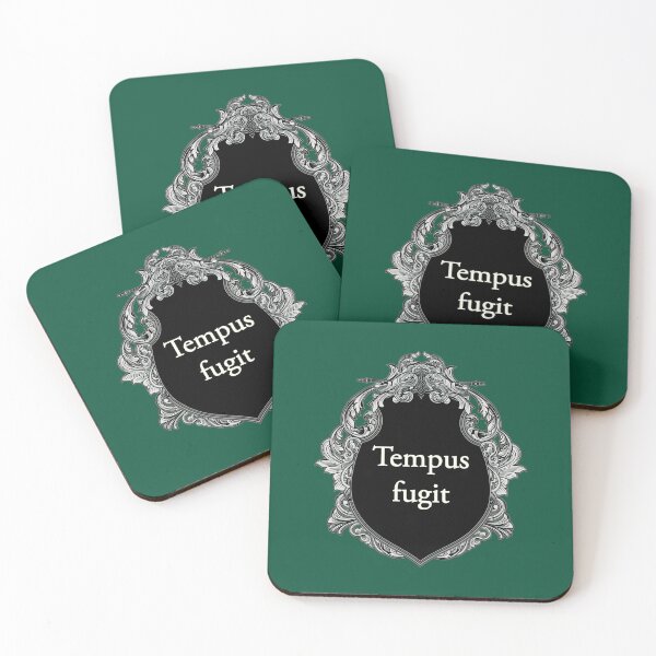 Item preview, Tempus Fugit Dark Academia Latin Reminder That Time Flies designed and sold by IceCreamMuseum.